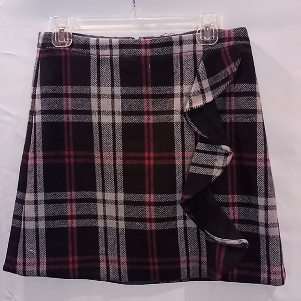 J Crew Mercantile lined mini skirt size 4, multi c